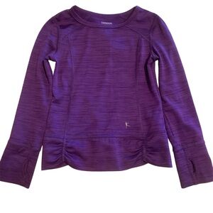 Danskin Kids Purple Long Sleeve Top Size Kids XS